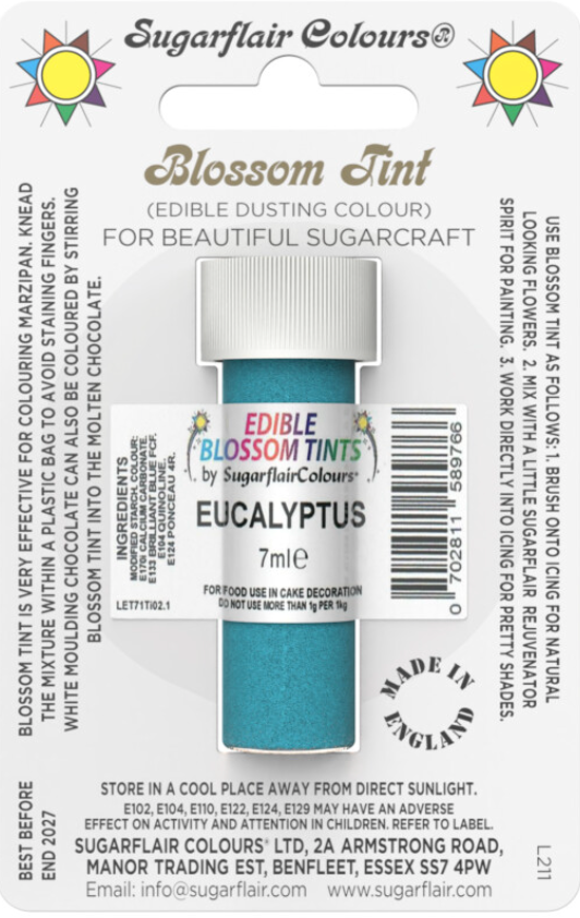 Sugarflair-Blossom Tint-7g  CHOOSE A COLOUR
