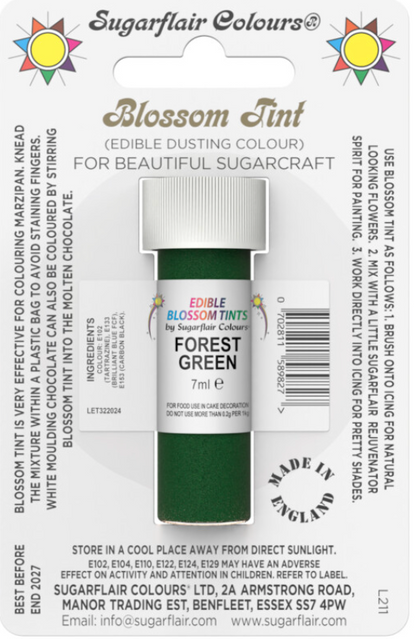 Sugarflair-Blossom Tint-7g  CHOOSE A COLOUR