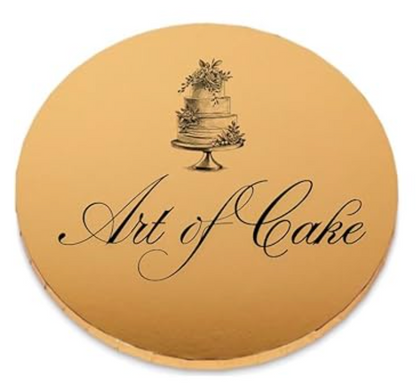 GLOSSY Masonite  Premium(MDF) Cake Board (5 mm Thick)-(Round)Pick any 3 from £4.99