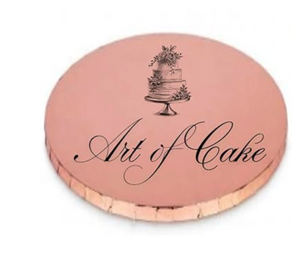 GLOSSY Masonite  Premium(MDF) Cake Board (5 mm Thick)-(Round)Pick any 3 from £4.99