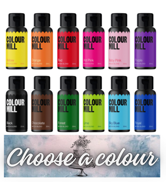 COLOUR MILL 20ML(AQUA BASE)  CHOOSE A COLOUR
