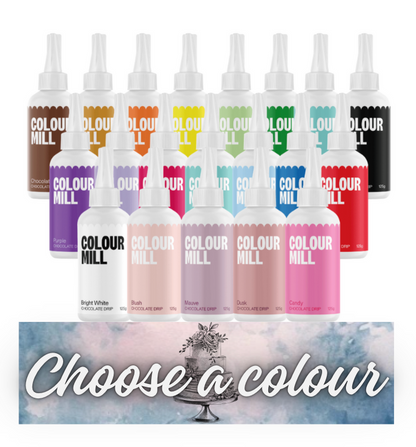 COLOUR MILL CHOCOLATE DRIP 125ML---CHOOSE A COLOUR