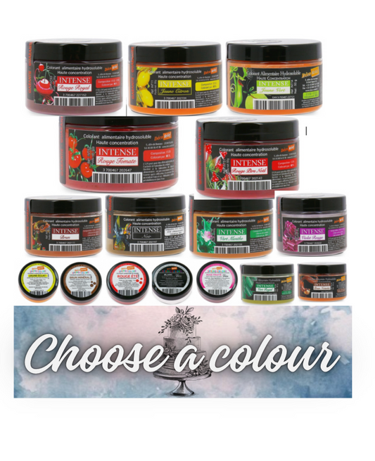 DECO RELIEF COLOUR - INTENSIVE WATER SOLUBLE  b  50G-- CHOOSE A COLOUR