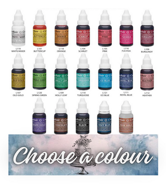 Sugarflair Droplet Colour 14ml Choose a Colour