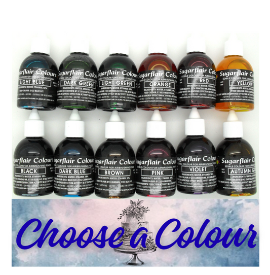 SUGARFLAIR Air Brush Colours-CHOOSE A COLOUR