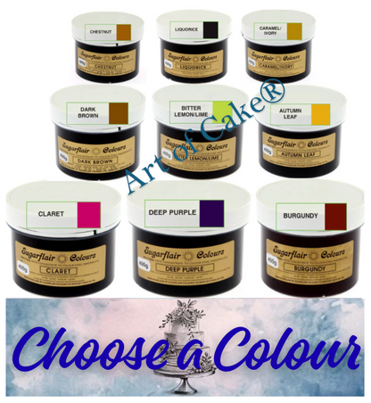 SUGARFLAIR  SPECTRAL PASTE 400G -CHOOSE A COLOUR