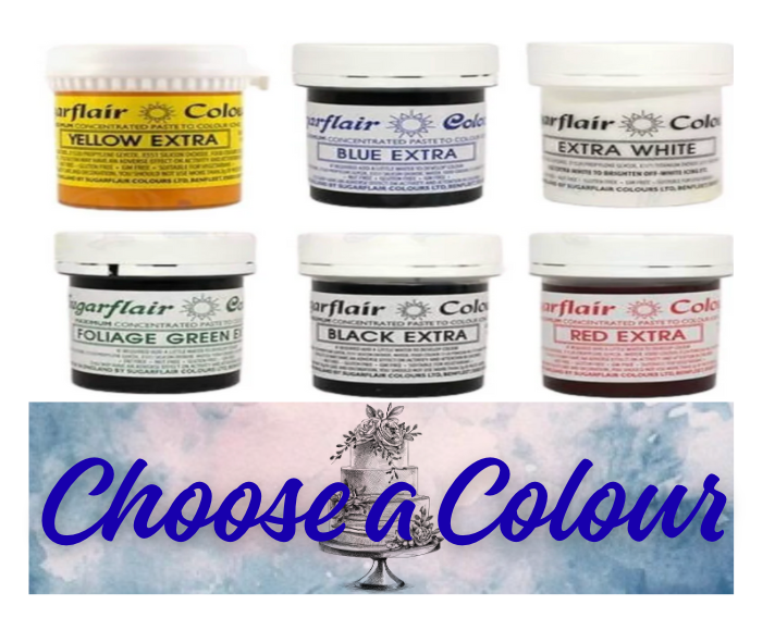 SUGARFLAIR EXTRA- paste 400G CHOOSE A COLOUR