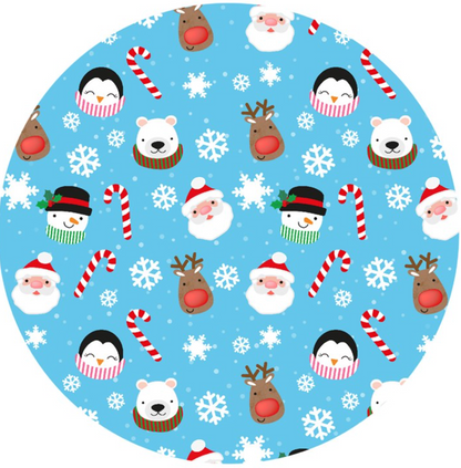 Christmas Double Thick Cake Cards/Board - (254mm -10") CHOOSE A DESIGN