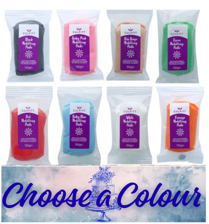 Culpitt Modeling Paste 100g- CHOOSE A COLOUR