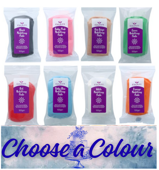 Culpitt Modeling Paste 100g- CHOOSE A COLOUR