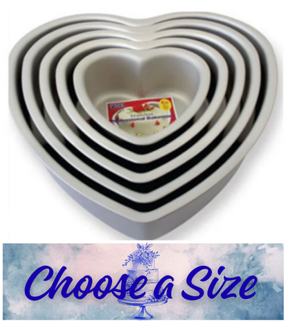 Heart Baking Tin - CHOOSE A SIZE