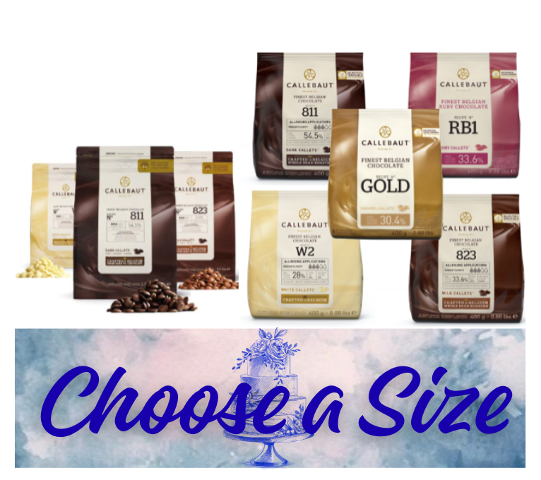 Callebaut Chocolate - CHOOSE A SIZE