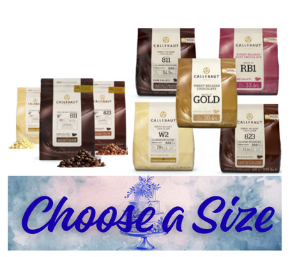 Callebaut Chocolate - CHOOSE A SIZE