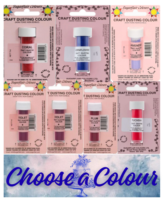 Sugarflair  Craft Dusting -275ml CHOOSE A COLOUR