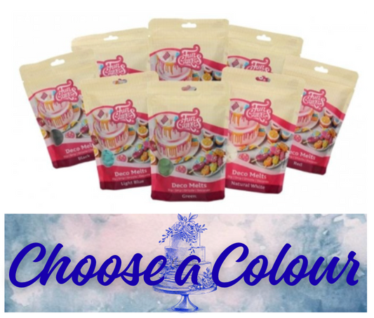 FunCakes Deco Candy Melts-250G  -CHOOSE A COLOUR