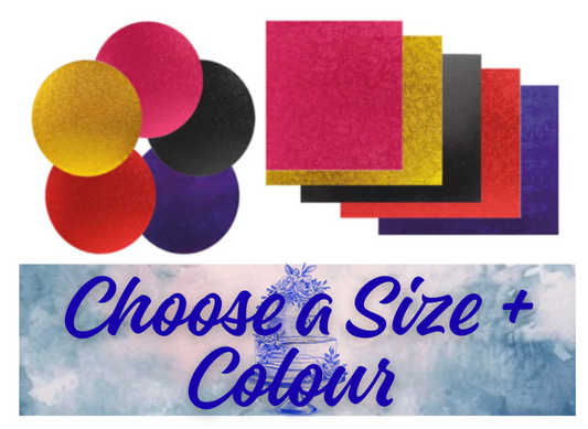 Coloured Drum Board -12mm Thick--CHOOSE A COLOUR , SIZE AND SHAPE