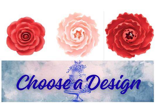 Gumpaste  Briar Rose CHOOSE A DESIGN