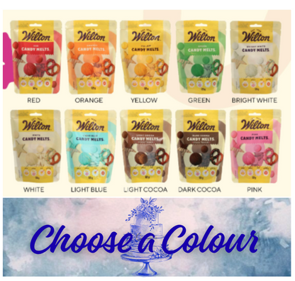 Wilton Candy Melts 125gr     CHOOSE A COLOUR