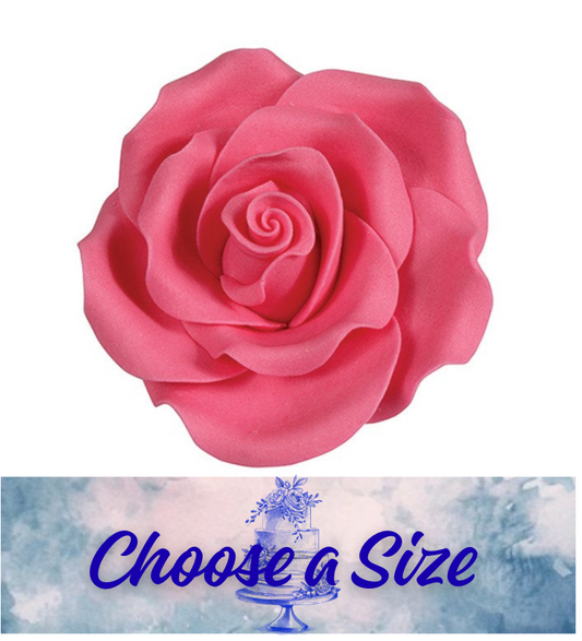 SugarSoft Rose Bright  Pink  CHOOSE A SIZE