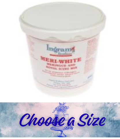 INGRAM BRO-MERI WHITE - CHOOSE A  SIZE
