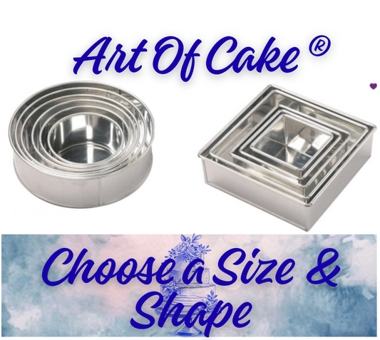 Invicta Baking Tin 3" Deep CHHOOSE A SIZE & SHAPE