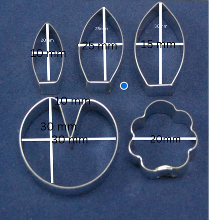 Water lily set of 5--- 65S