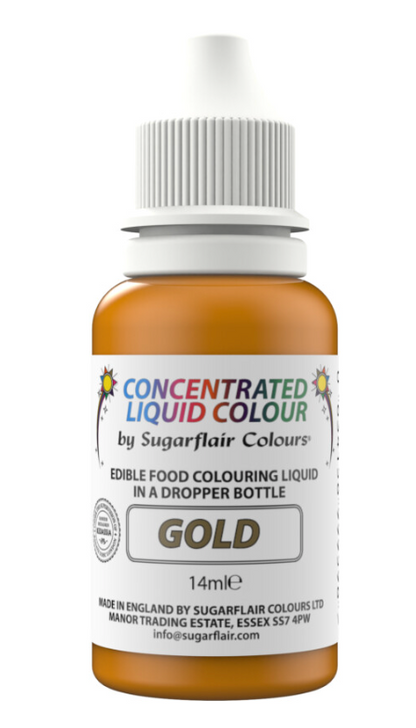 Sugarflair Droplet Colour 14ml Choose a Colour