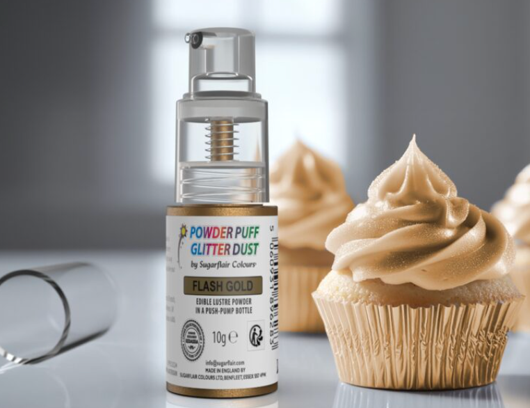 SUGARFLAIR PUFF SPRAY 10g CHOOSE A COLOUR