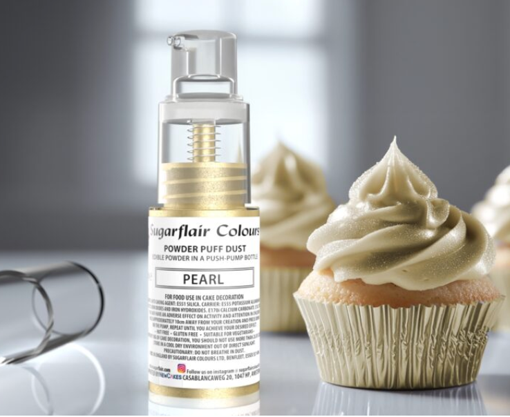 SUGARFLAIR PUFF SPRAY 10g CHOOSE A COLOUR