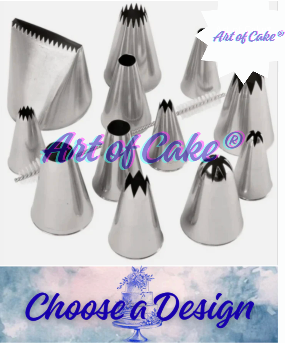 Ateco Nozzle CHOOSE A DESIGN. 3 for £8.89
