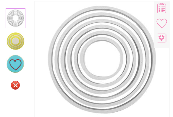 CLASSIC SHAPES CUTTERS - ROUND SET OF 6--PNR5