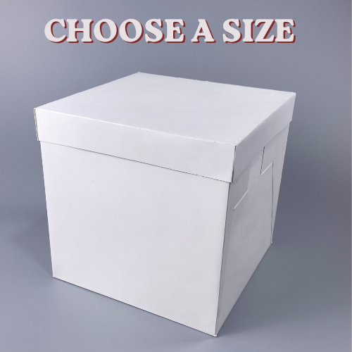Extra Tall Cake Box and Lid -CHOOSE A SIZE