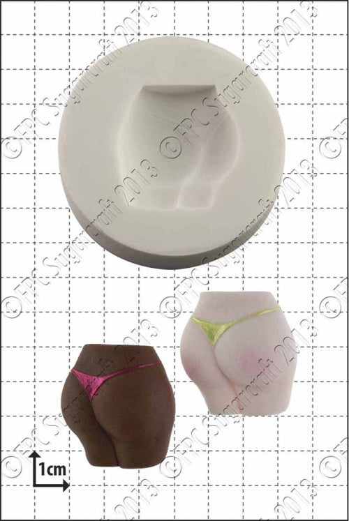 'Beach Bum' Silicone Mould By FPC - C100