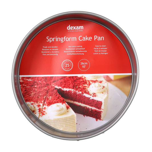 Dexam - 10"/26cm Non-Stick Springform Cake Pan