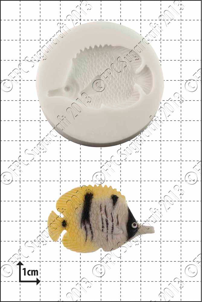 'Fish' Silicone Mould By FPC B007