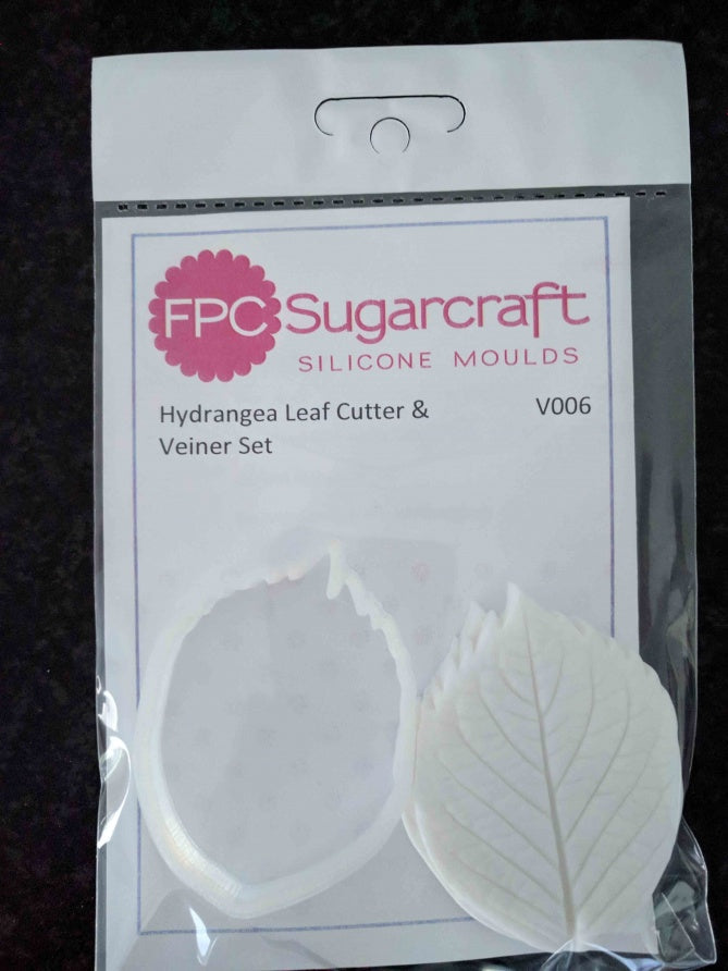 Hydrangea Leaf Cutter & Veiner Set V 006