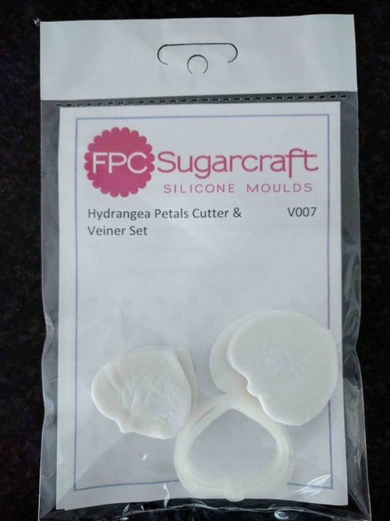 Hydrangea Petals Cutter & Veiner Set By FPC -V007