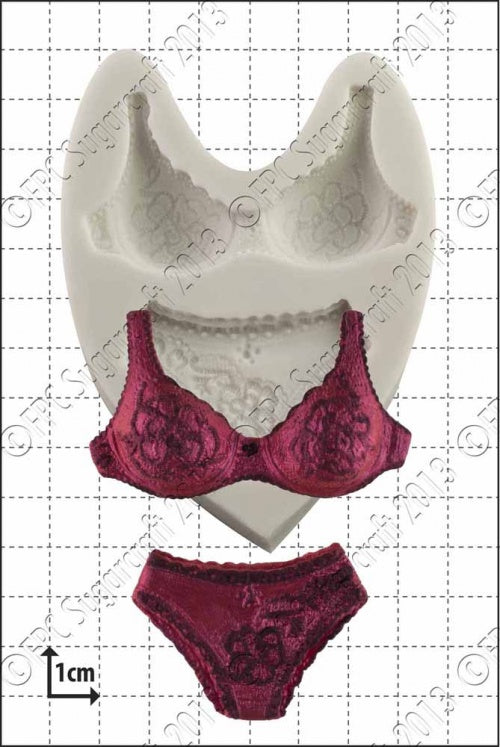Lacy Undies Silicone Mould FPC   C069