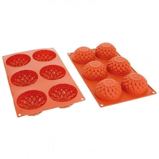 SILICONE MOULD - DECOFLEX DHALIAS (6PCS)
