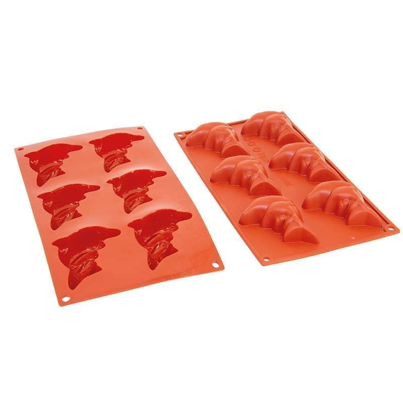 SILICONE MOULD - DECOFLEX DOLPHIN (6PCS)