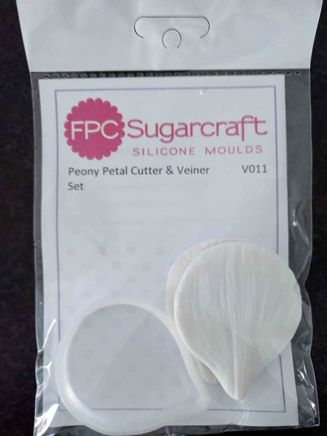 Peony Petal Cutter & Veiner Set V011