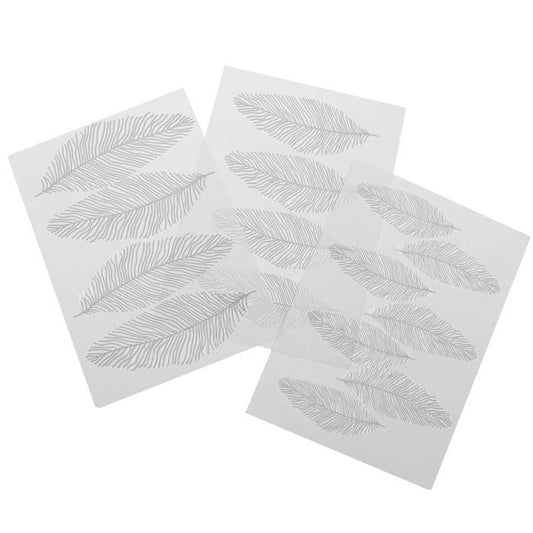 * Feather Texture Sheet Set (3 sheets) #43-4732