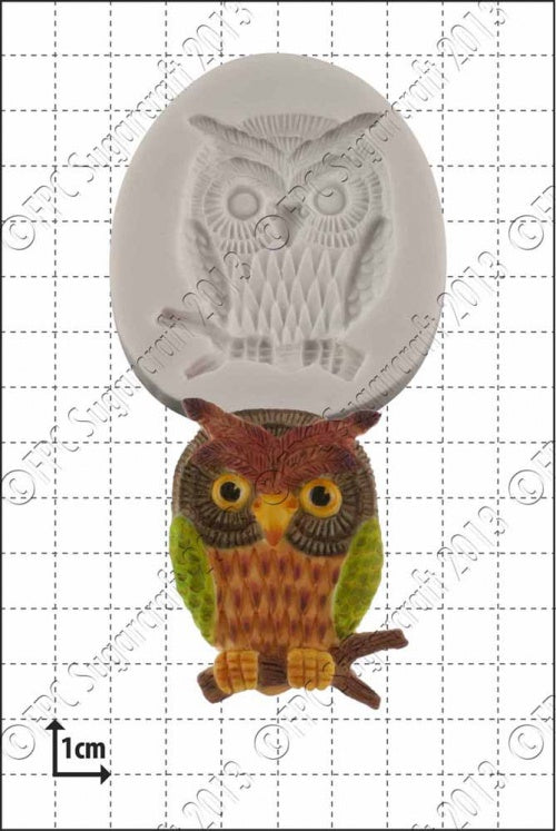 Wise Owl' Silicone Mould fpc c152