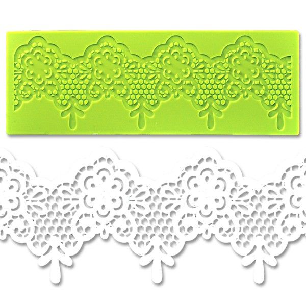 Silicone Lace Mould  Cascade of Flowers