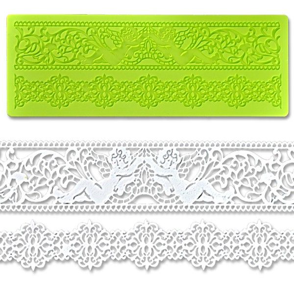 Silicone Lace Mould -Angels and Frezee