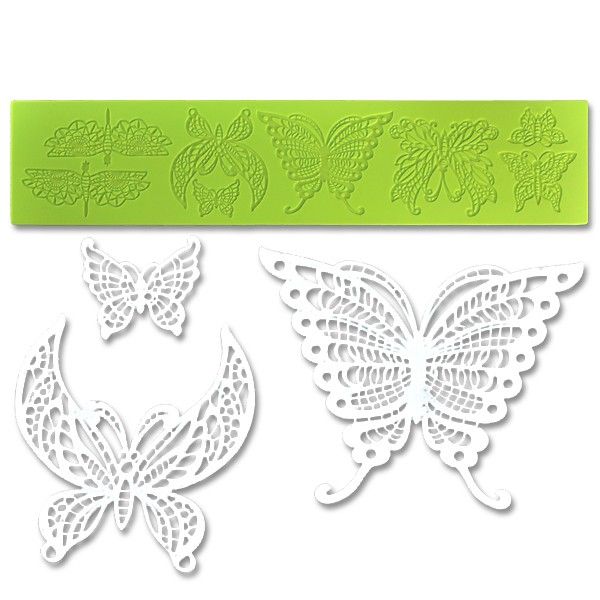 Silicone Lace Mould -Butterflies