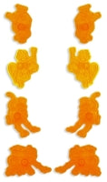 Marvellous Monkeys (left & right) - Set of 8