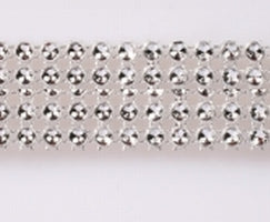 Acrylic Diamante band 5 rows