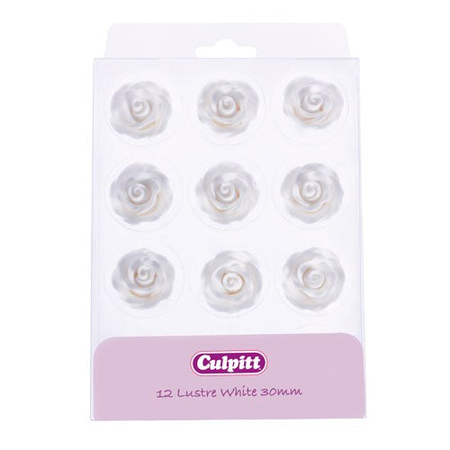 Sugar Roses- 12 Piece -20mm