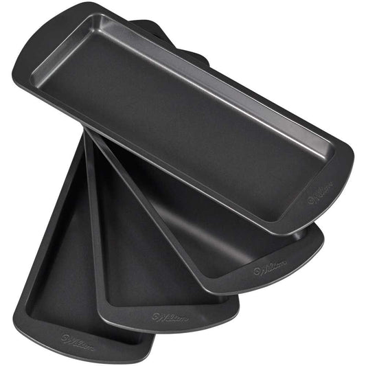 WILTON EASY LAYERS! 4 PIECE LOAF CAKE PAN SET # 2105-0911